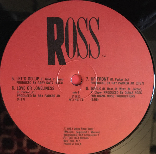 Diana Ross : Ross (LP, Album)