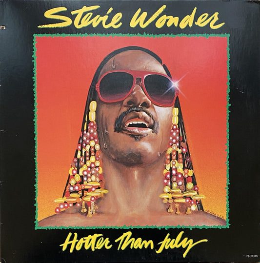 Stevie Wonder : Hotter Than July (LP, Album, Dix)