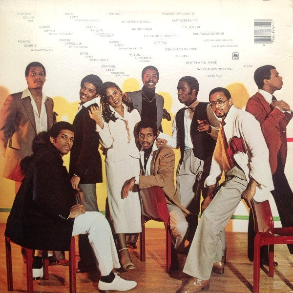 Atlantic Starr : Straight To The Point (LP, Album)