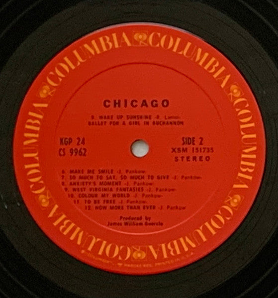 Chicago (2) : Chicago (2xLP, Album, M/Print, RP, Gat)