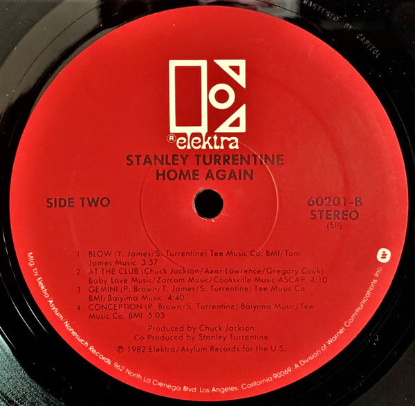 Stanley Turrentine : Home Again (LP, Album)