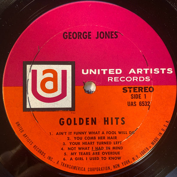 George Jones (2) : Golden Hits (LP, Comp)