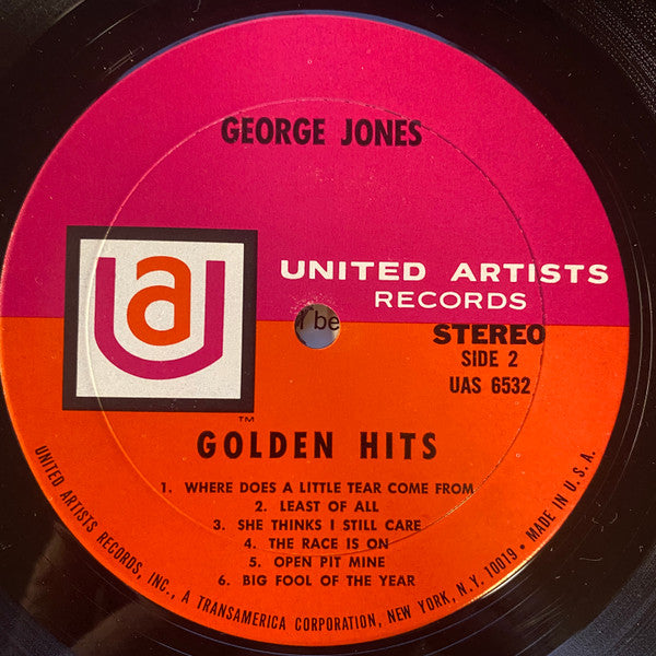 George Jones (2) : Golden Hits (LP, Comp)