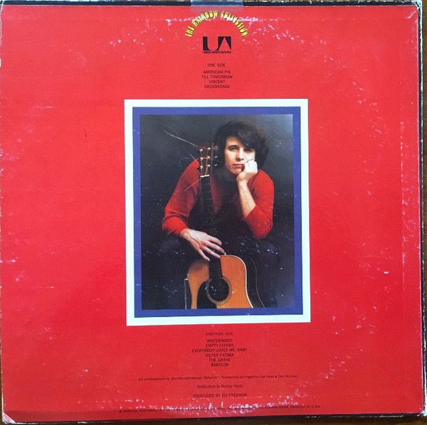 Don McLean : American Pie (LP, Album, RE, All)