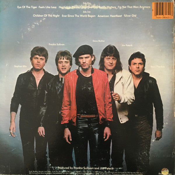 Survivor : Eye Of The Tiger (LP, Album)