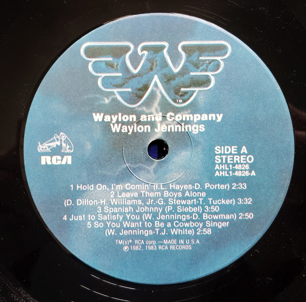 Waylon* : Waylon And Company (LP, Album, Ind)