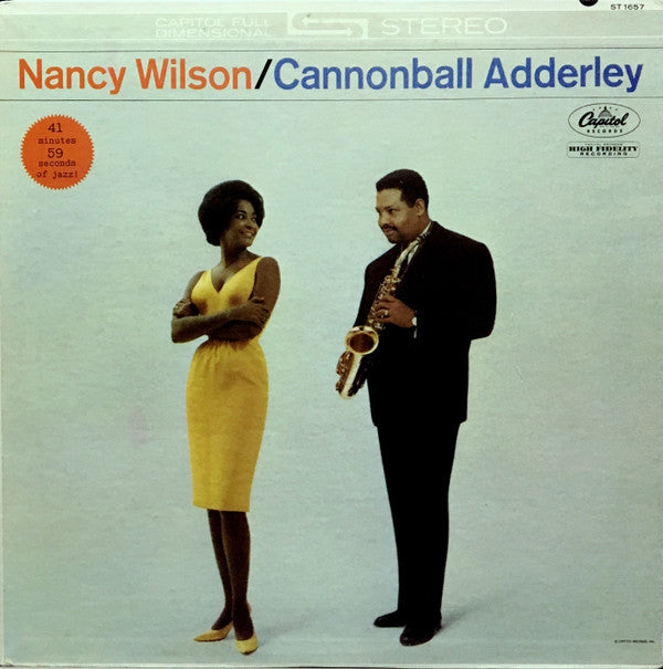 Nancy Wilson / Cannonball Adderley : Nancy Wilson / Cannonball Adderley (LP, Album, Scr)