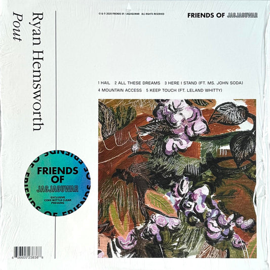 Ryan Hemsworth : Pout (12", EP, Ltd, Cok)