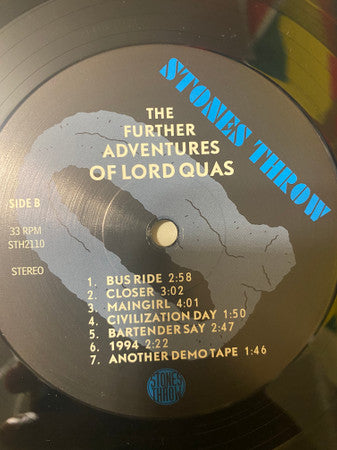 Quasimoto : The Further Adventures Of Lord Quas (2xLP, Album, RE)