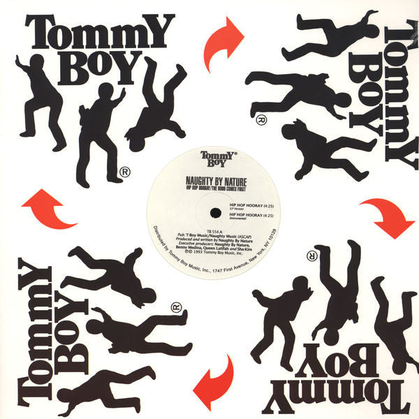 Naughty By Nature : Hip Hop Hooray / The Hood Comes First (12", Single)