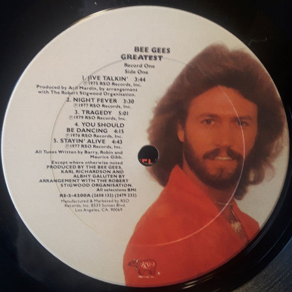 Bee Gees : Bee Gees Greatest (2xLP, Comp, Tri)