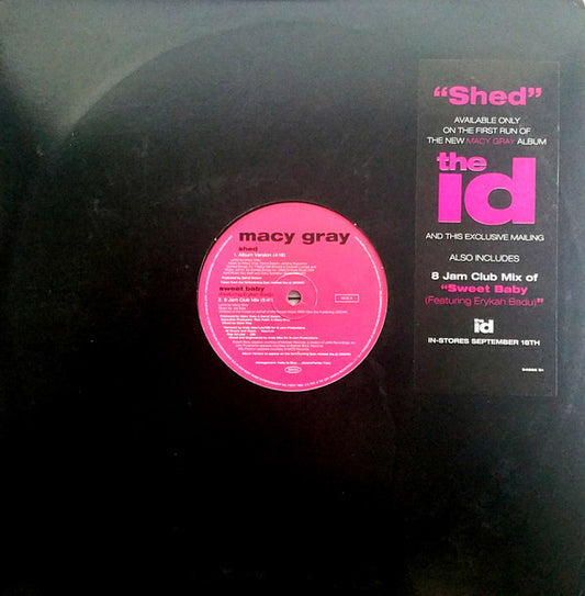 Macy Gray : Shed / Sweet Baby (12", Promo)