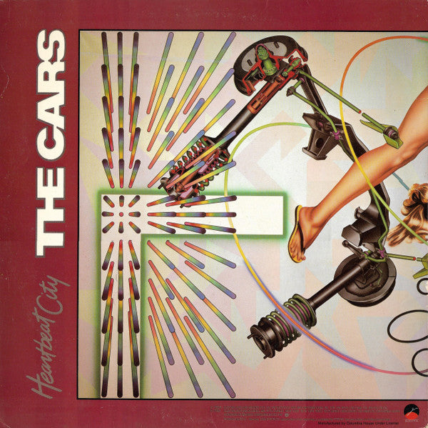 The Cars : Heartbeat City (LP, Album, Club, SRC)