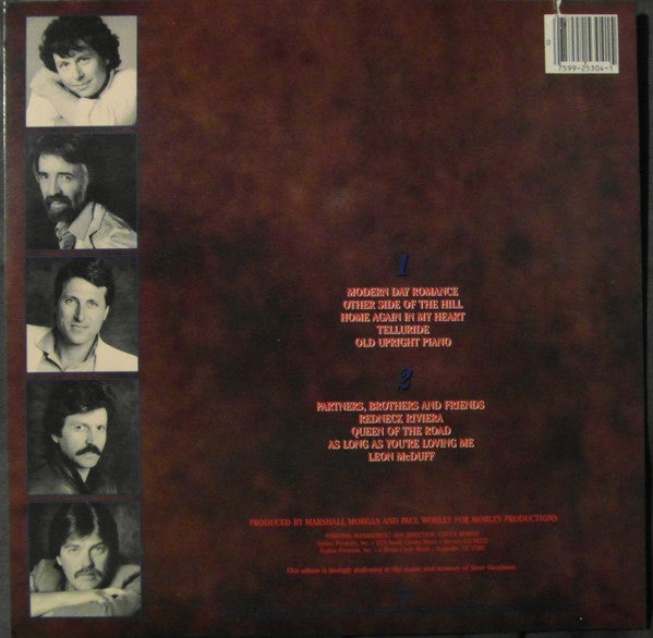 The Nitty Gritty Dirt Band* : Partners, Brothers And Friends (LP, Album, SRC)