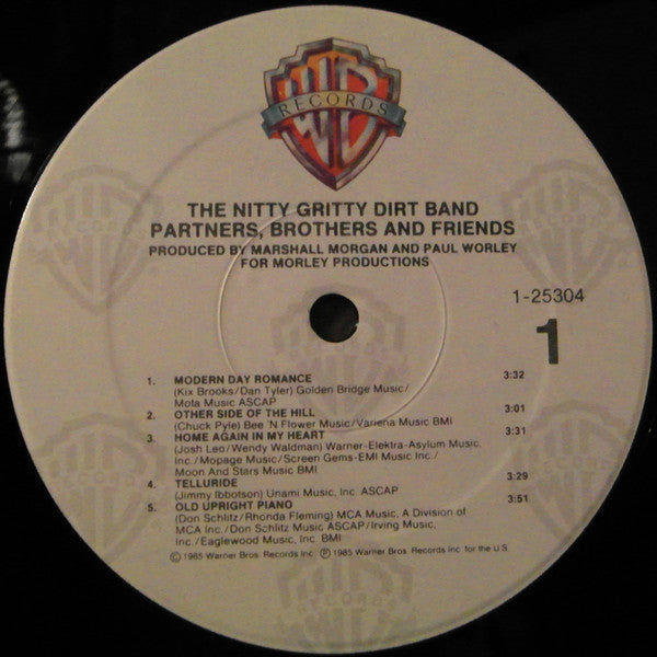 The Nitty Gritty Dirt Band* : Partners, Brothers And Friends (LP, Album, SRC)