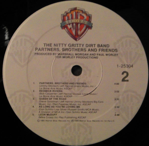 The Nitty Gritty Dirt Band* : Partners, Brothers And Friends (LP, Album, SRC)