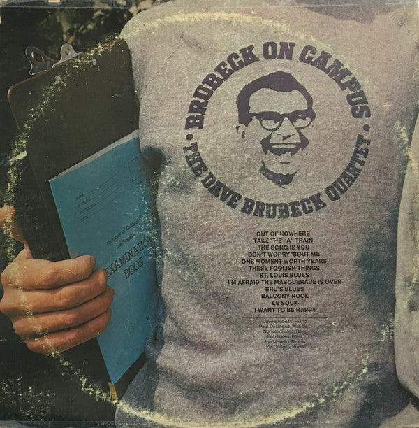 The Dave Brubeck Quartet : Brubeck On Campus (2xLP, Comp, RM, Gat)