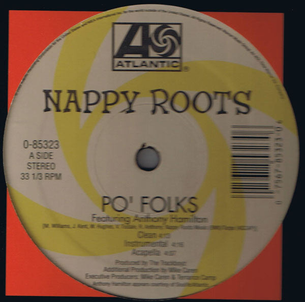 Nappy Roots : Po' Folks (12")