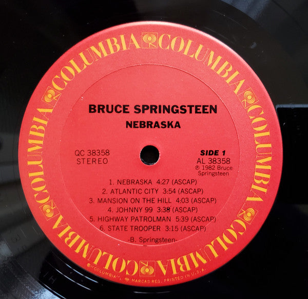 Bruce Springsteen : Nebraska (LP, Album, RE, Ter)