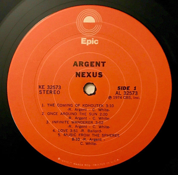 Argent : Nexus (LP, Album, Pit)