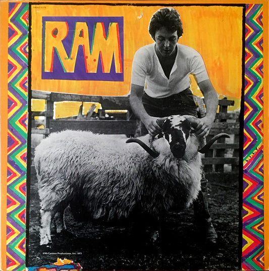 Paul & Linda McCartney : Ram (LP, Album, RP, Jac)