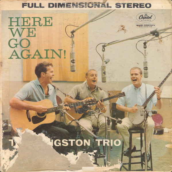 The Kingston Trio* : Here We Go Again! (LP, Album, RP, Scr)