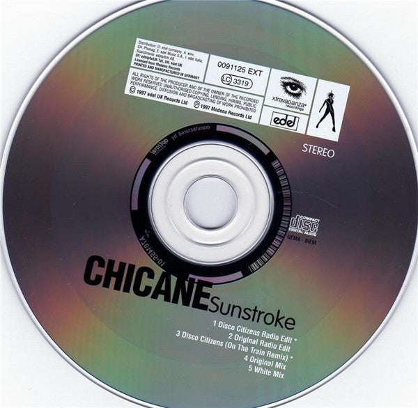 Chicane : Sunstroke (CD, Single)