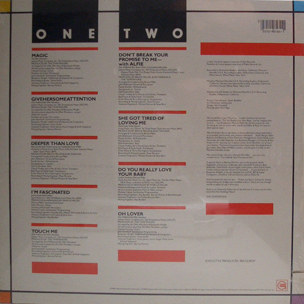 The Temptations : Touch Me (LP, Album)