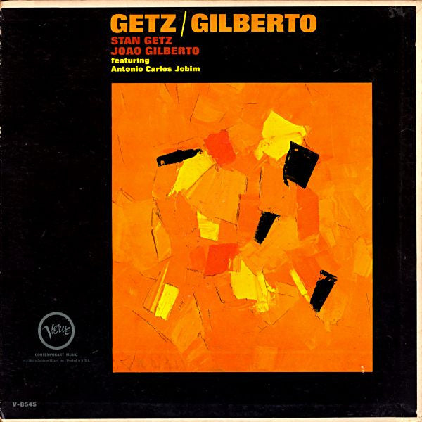 Stan Getz & Joao Gilberto* : Getz / Gilberto (LP, Album, Mono, Gat)