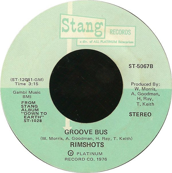 Rimshots* : Super Disco (7", Styrene, She)