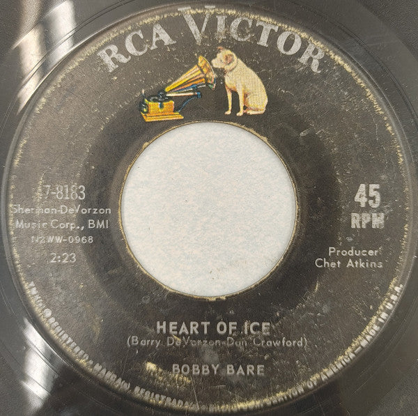 Bobby Bare : Detroit City / Heart Of Ice (7", Ind)