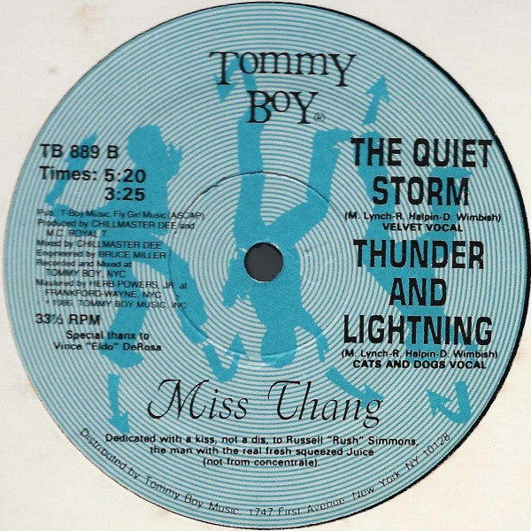 Miss Thang : Thunder And Lightning (12")