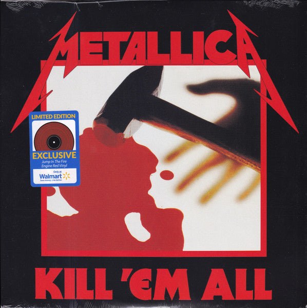 Metallica : Kill 'Em All (LP, Album, Ltd, RE, RM, Red)