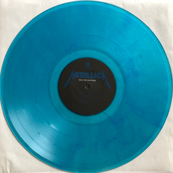 Metallica : Ride The Lightning (LP, Album, Ltd, RE, RM, RP,  Bl)
