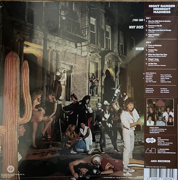 Night Ranger : Midnight Madness (LP, Album, Ltd, Opa)