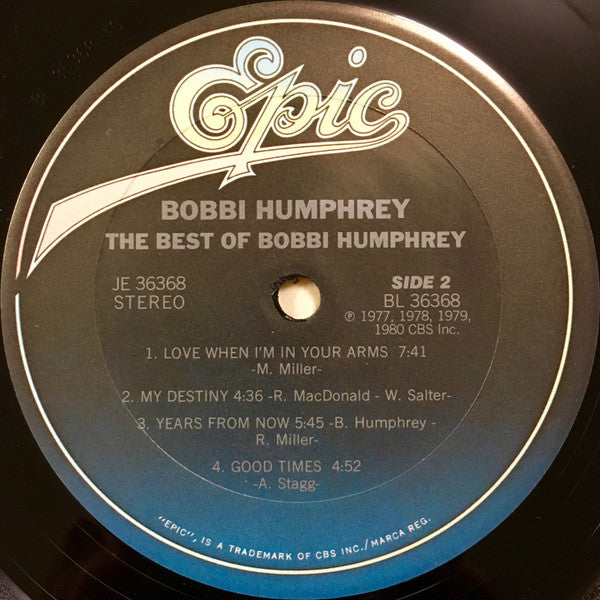 Bobbi Humphrey : The Best Of Bobbi Humphrey (LP, Comp)
