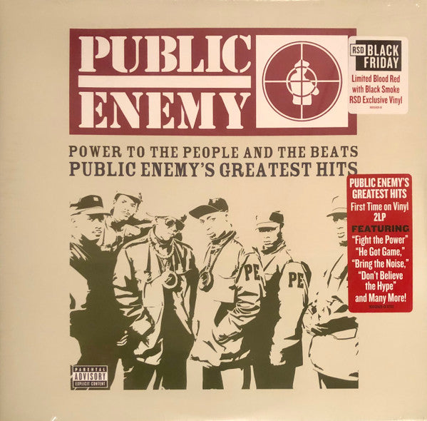 Public Enemy : Power To The People And The Beats (Public Enemy's Greatest Hits) (2xLP, Comp, Ltd, RE, Red)