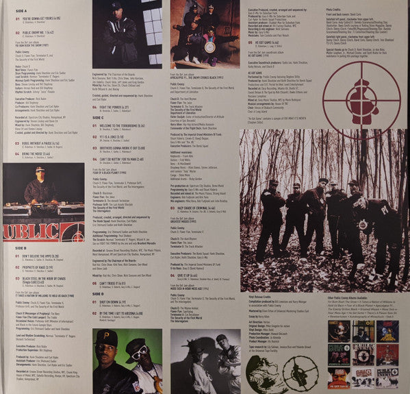 Public Enemy : Power To The People And The Beats (Public Enemy's Greatest Hits) (2xLP, Comp, Ltd, RE, Red)
