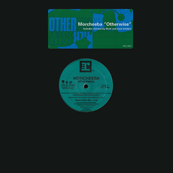 Morcheeba : Otherwise (12", Promo)