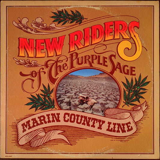 New Riders Of The Purple Sage : Marin County Line (LP, Album, Pin)