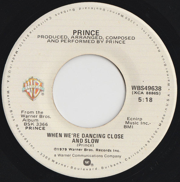 Prince : Dirty Mind (7", Single, Spe)