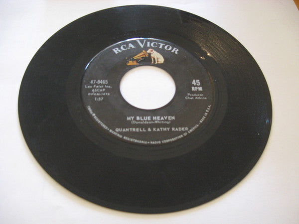 Quantrell Rader, Quantrell* & Kathy Rader : Sleep Pretty Girl / My Blue Heaven (7", Single)