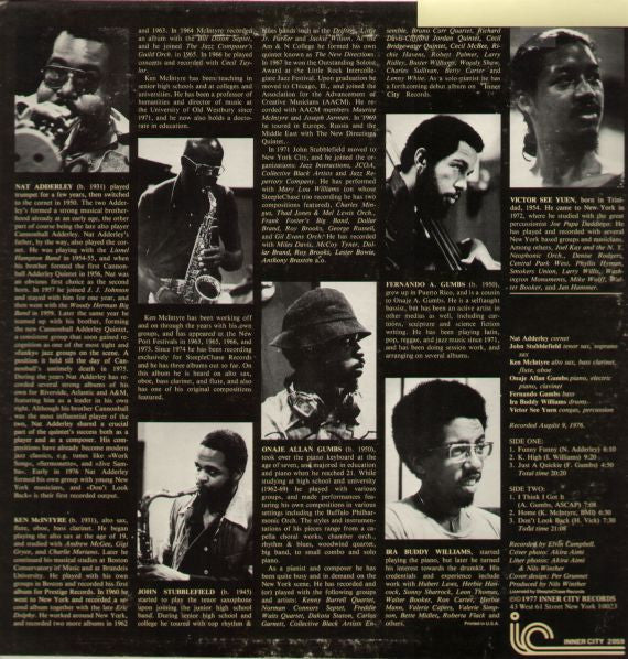 Nat Adderley Septet : Don't Look Back (LP, Album)