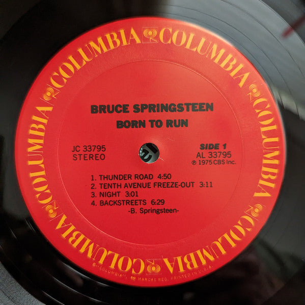 Bruce Springsteen : Born To Run (LP, Album, Pit)