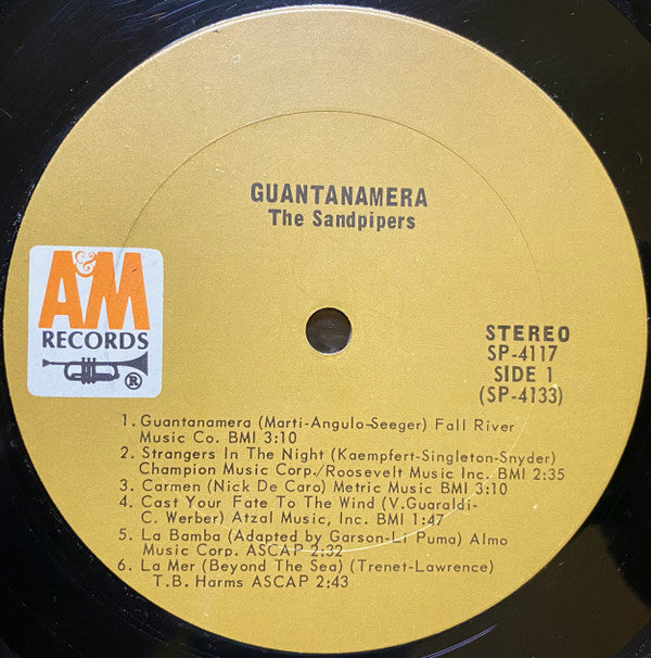 The Sandpipers : Guantanamera (LP, Album)