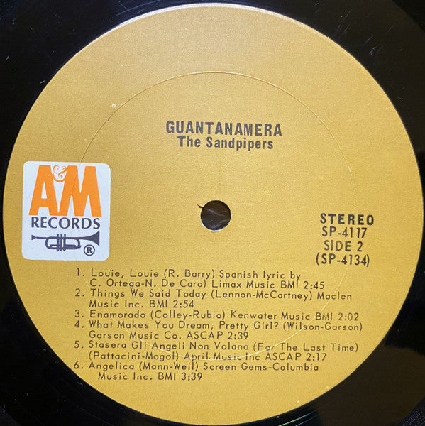 The Sandpipers : Guantanamera (LP, Album)