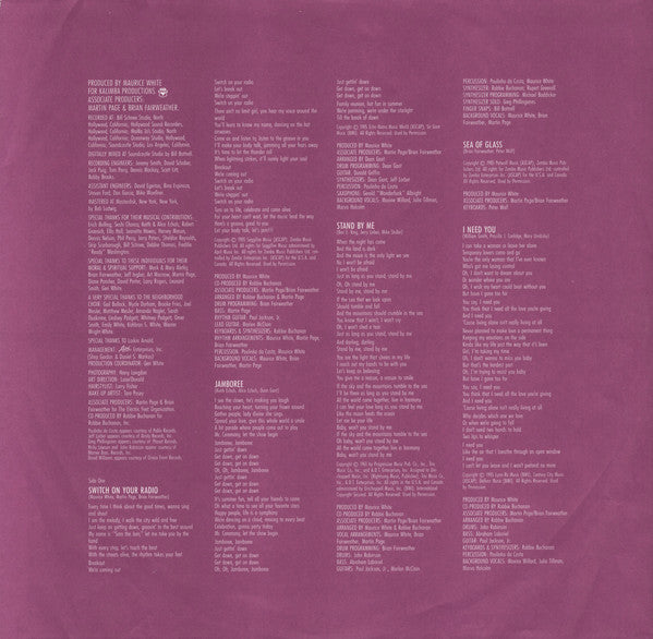 Maurice White : Maurice White (LP, Album, DMM)