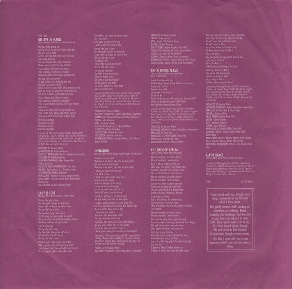 Maurice White : Maurice White (LP, Album, DMM)