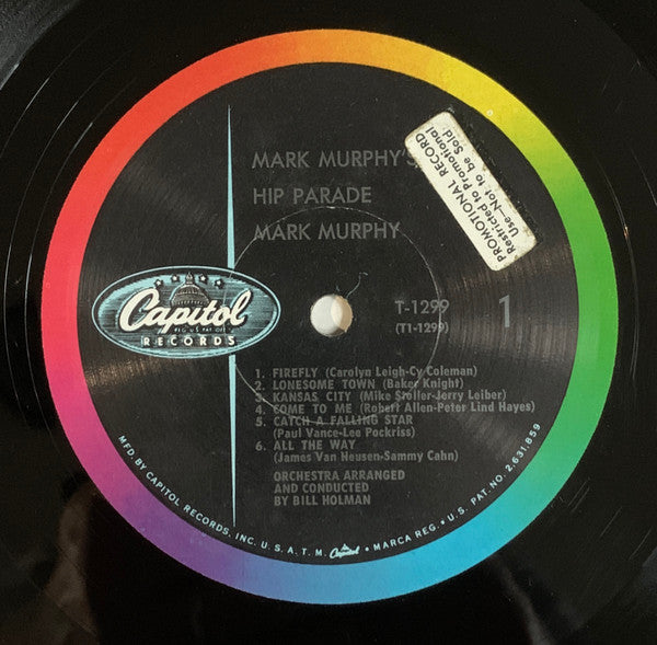 Mark Murphy : Mark Murphy's Hip Parade (LP, Album, Mono)