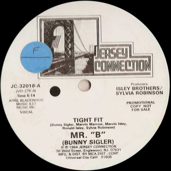 Mr. "B" : Tight Fit (12", Promo)